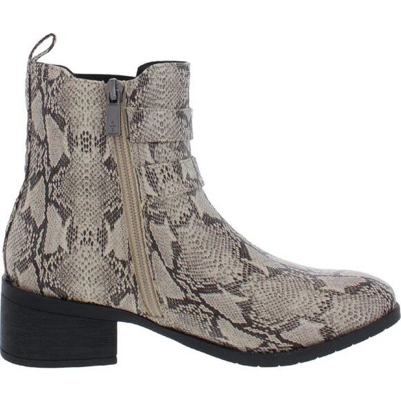 Size 6.5 - KENNETH COLE Reaction - Faux Leather Ankle Boots Moto NEW $109 msrp - Picture 4 of 5